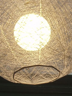 Detail of a lampshade