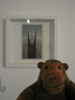 Mr Monkey looking at Chicago by Kevin J Pocock