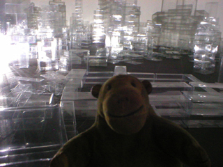 Mr Monkey looking at Crystal City 004 by Wu Chi-Tsung