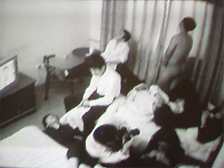A still from the They Are Not Here video