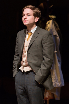 Billy (Harry McEntire) planning to ignore reality (Royal Exchange Theatre production photo)