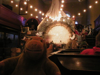 Mr Monkey witnessing The Astronomer's Story