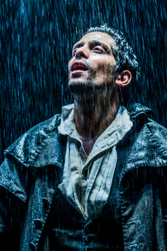 Shane Zaza as Victor Frankenstein (production photo by Johan Persson)
