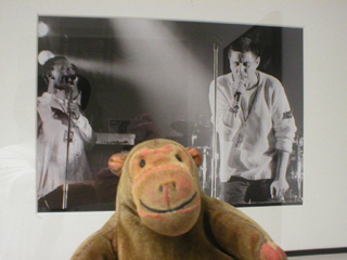 Mr Monkey looking at Kermit and Shaun, Apollo Manchester, 1996