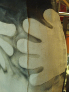 Detail of the Limb Development dress