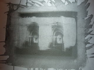 Detail of an alternatively produced photograph