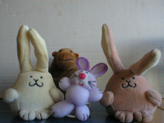 Mr Monkey, Mr Bunny, Mr Bunny and the Easter Bunny