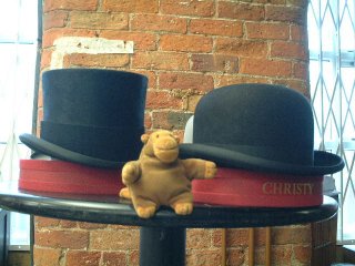 Mr Monkey with two fine hats
