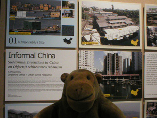 Mr Monkey looking at the Informal China project