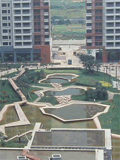 The Guangzhou Times Rose Garden under construction