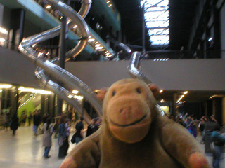 Mr Monkey at Carsten Höller's Test Site from the ground floor