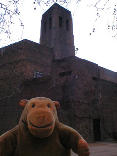 Mr Monkey looking at the Admiralty Citadel