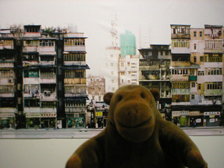 Mr Monkey looking at part of Lee Tung Street For/On Sale