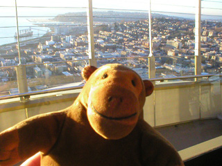 Mr Monkey looking towards Smith Cove and Magnolia