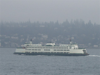 Another Washington State Ferry crossing Puget Sound