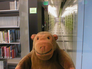 Mr Monkey scampering up the non-fiction book spiral