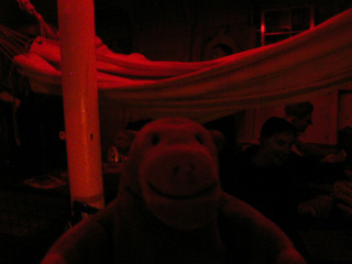 Mr Monkey in the forward messdeck