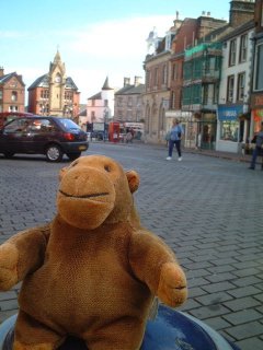 Mr Monkey in Penrith's main street