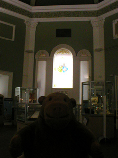 Mr Monkey in the main Pump Room