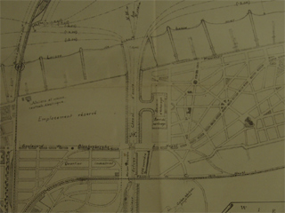 A detail of one of the plans