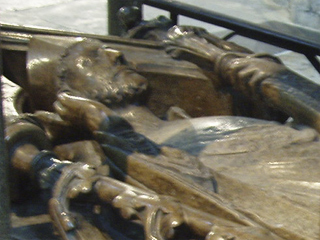 The effigy of archbishop Walter de Gray