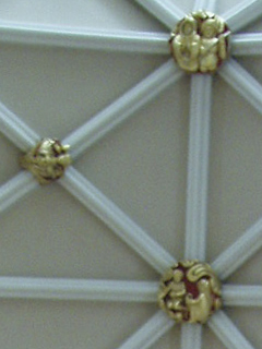 Roof bosses in the South Transept
