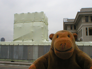 Mr Monkey on Southwark Bridge