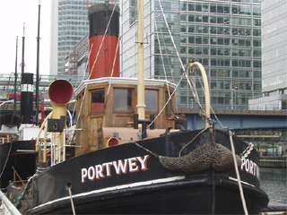 The Portwey viewed from the front