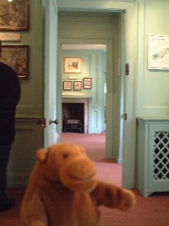 Mr Monkey inside Hogarth's house