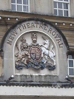 The crest of the Theatre Royal