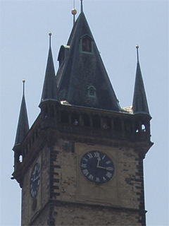 The tower of the Old Town Hall