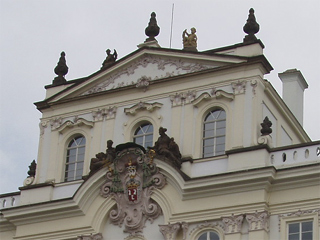 The facade of the Archbishop's Palace