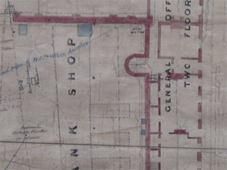 A section of the site plan