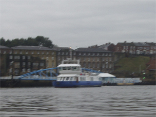 A Shields ferry leaving North Shields