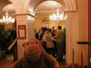Mr Monkey sneaking past the Criminal Tendencies anthology celebration