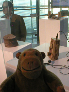 Mr Monkey examining an iLog