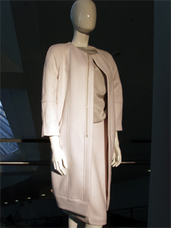 Channel curve coat, pencil skirt and sleeve curve top by Katie Webb