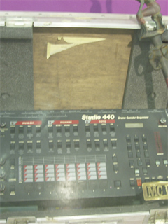 MC Duke's drum machine
