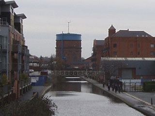 The Tarvin Road Waterworks water tower