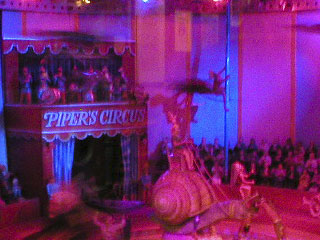A model of a Piper's Insect Circus performance
