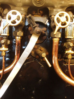 Some of the controls of the Duchess of Hamilton