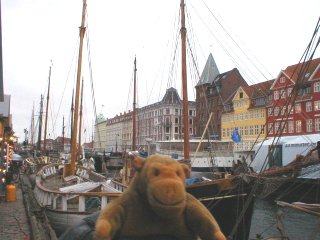 Looking down Nyhavn to the river