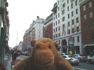 Mr Monkey on Baker Street