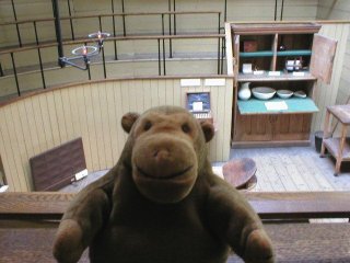 Mr Monkey in an old operating theatre