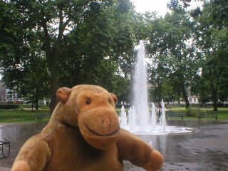Mr Monkey in Russell Square