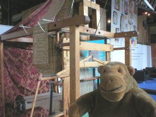 Mr Monkey with a Jacquard loom