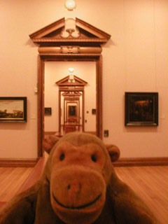 Mr Monkey the main galleries of the National Gallery