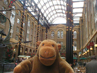 Mr Monkey in Hays Galleria