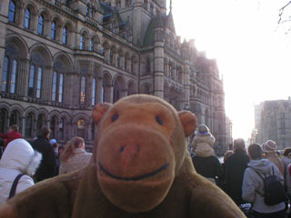 Mr Monkey leaving Albert Square