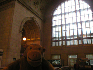 Mr Monkey in Union Station